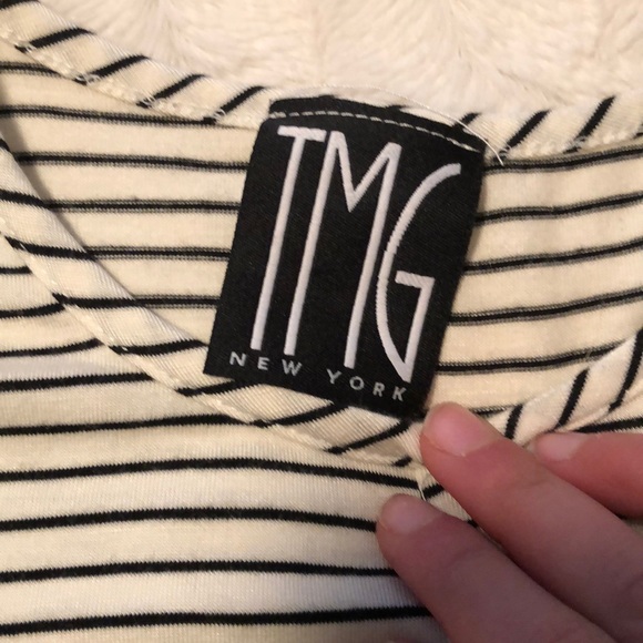 TMG short sleeve striped knot shirt - Picture 3 of 3